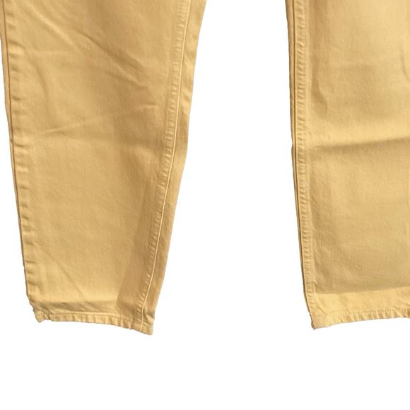 Ragged Priest/RAGGED Jeans High Rise Straight Leg Denim in Honey Yellow 12 NWT - Picture 9 of 9